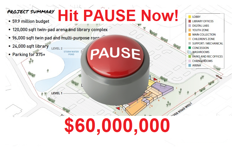 Petition to Pause $60 Million Arena/Library Project
